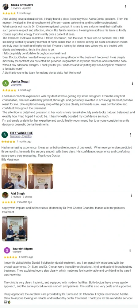 Astha dental review1